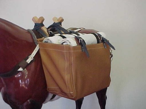 Packing Gear on horse