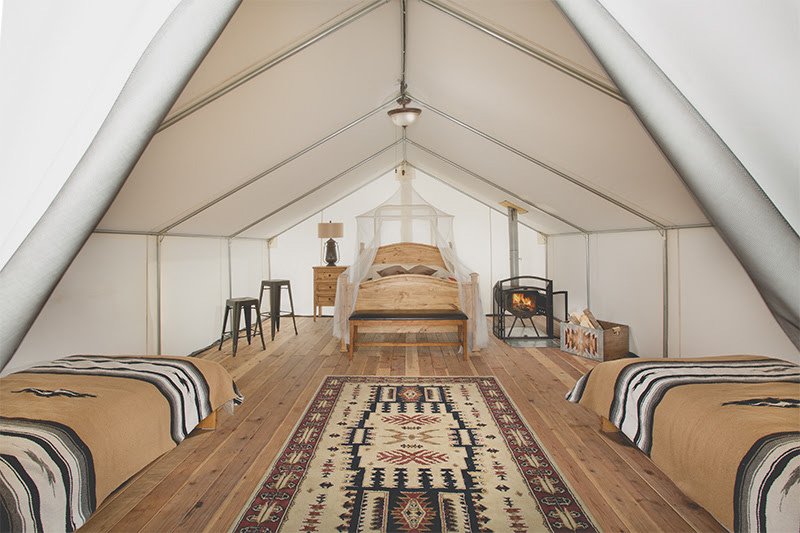 large safari tent