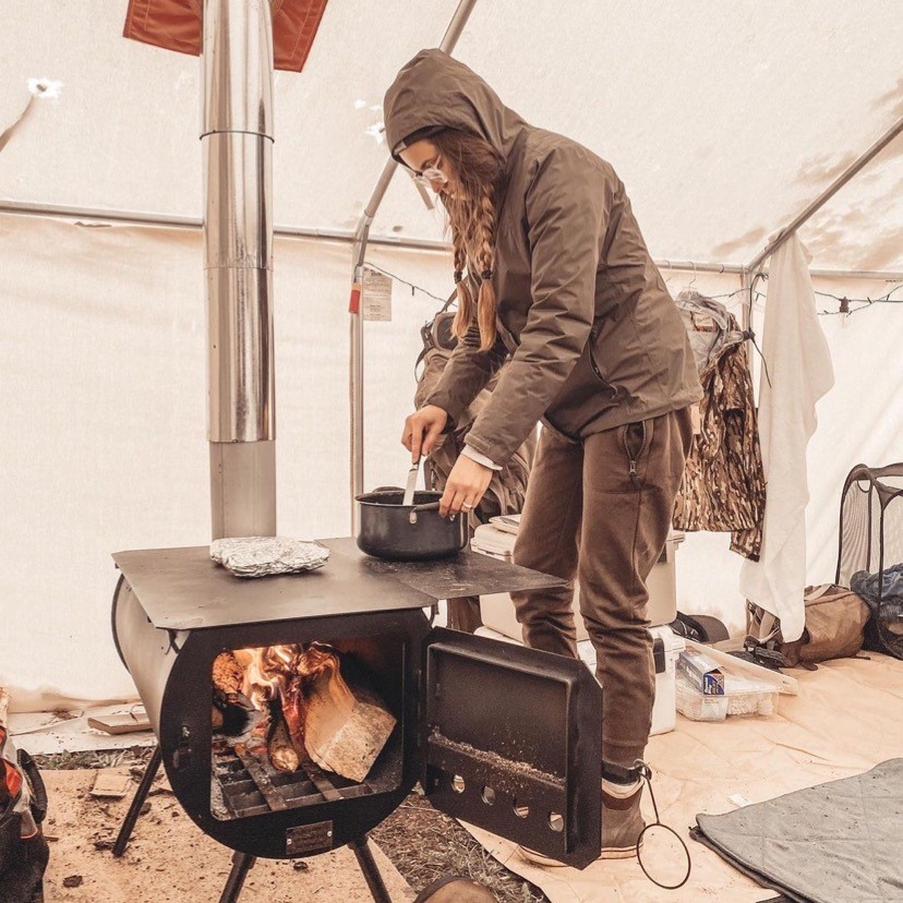 Canvas Tent Stoves - Stoves for Tents - Davis Tent